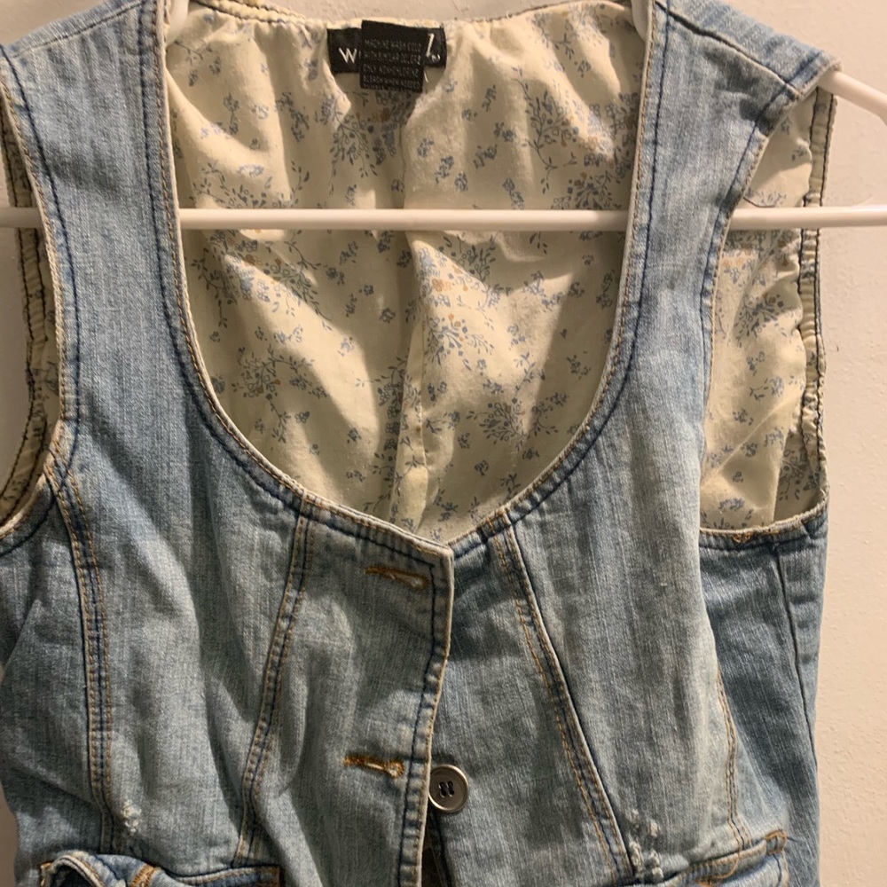 Jean vest
